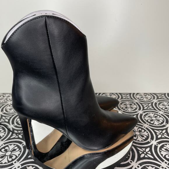 Marc Fisher Women's Revati Pointy Toe Booties 5.5m black - Picture 9 of 12